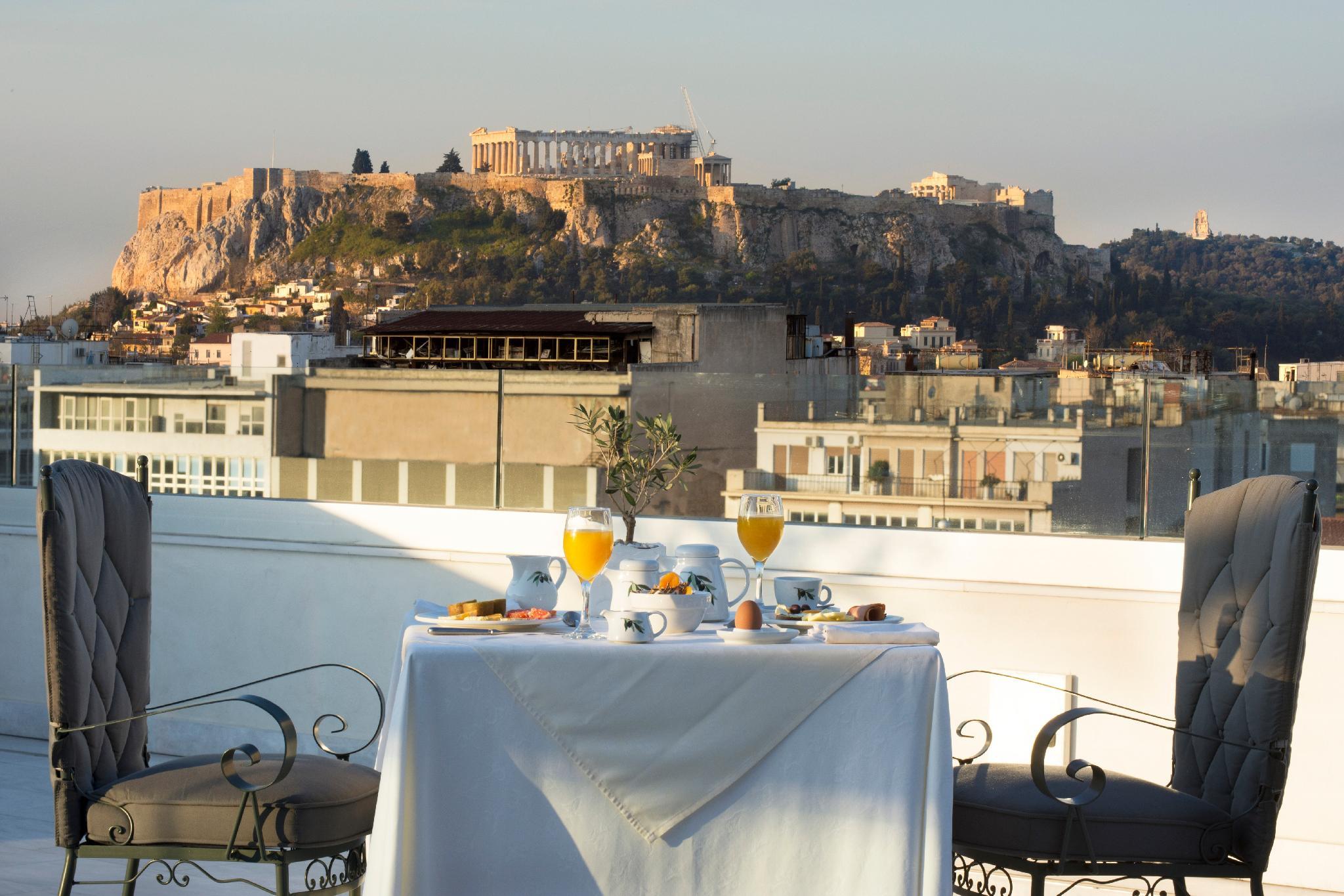 Titania Hotel Atene Esterno foto