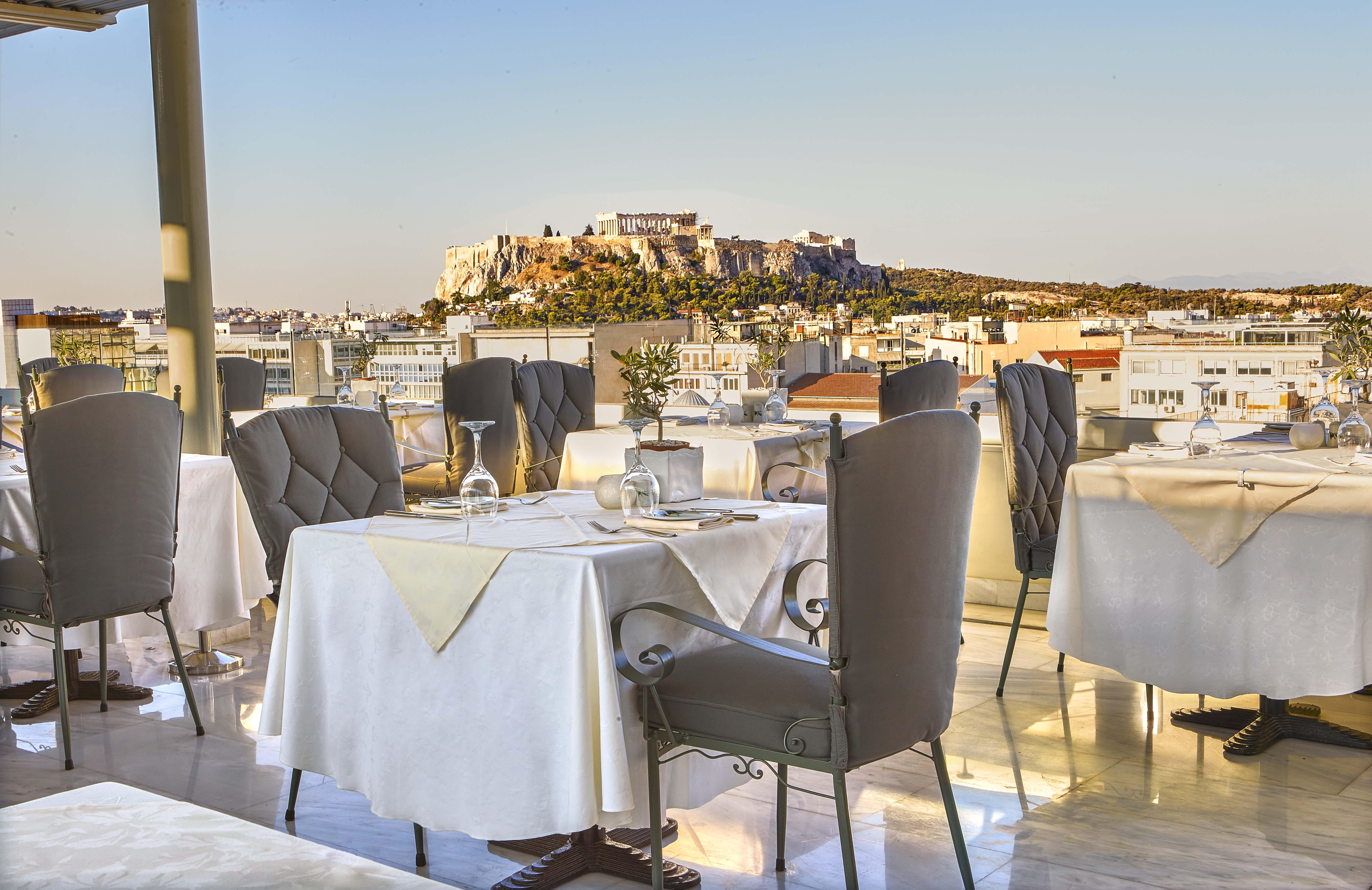 Titania Hotel Atene Esterno foto