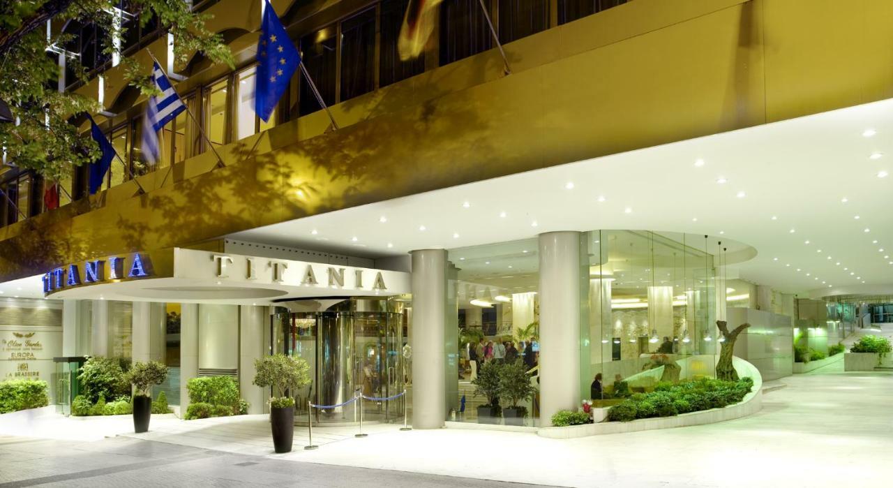 Titania Hotel Atene Esterno foto
